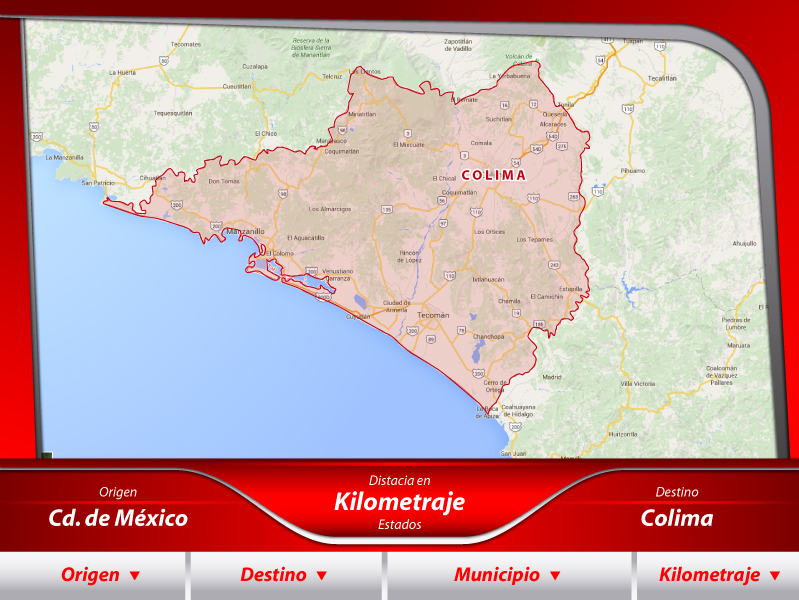 Transportes de la Ciudad de México a Colima