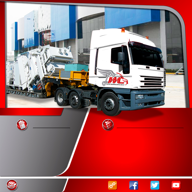  Transportes en camión especializado lowboy