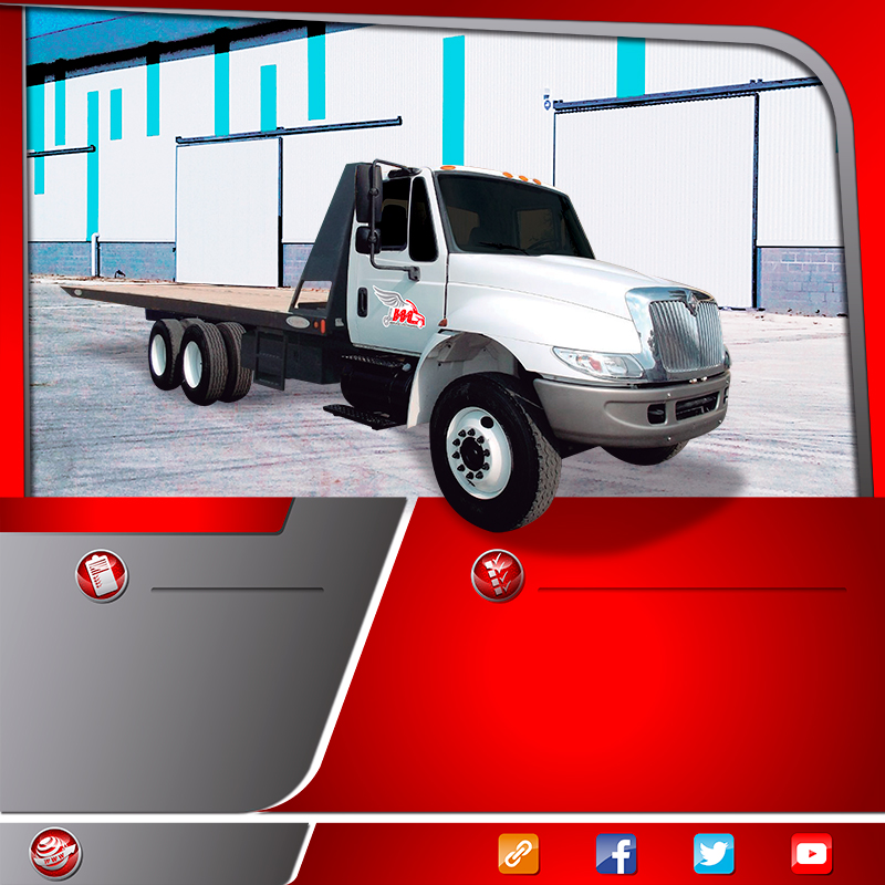  Transportes en camión torton plataforma