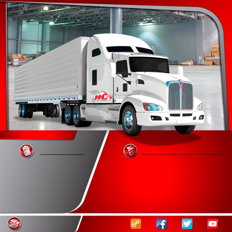  Transportes en camión trailer caja cerrada